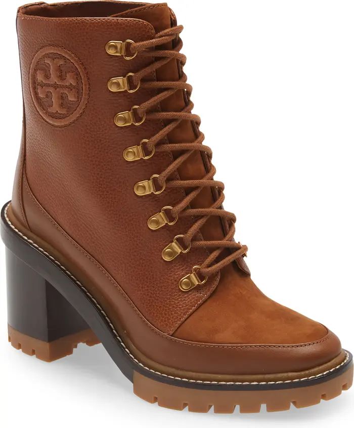 Miller Mixed Materials Lug Sole Boot | Nordstrom