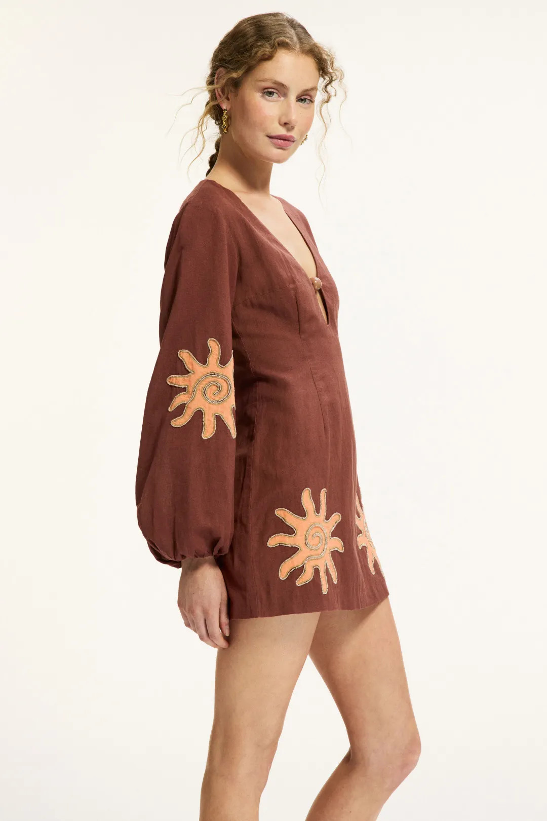 Sueno Long Sleeve Mini Dress | Rent the Runway