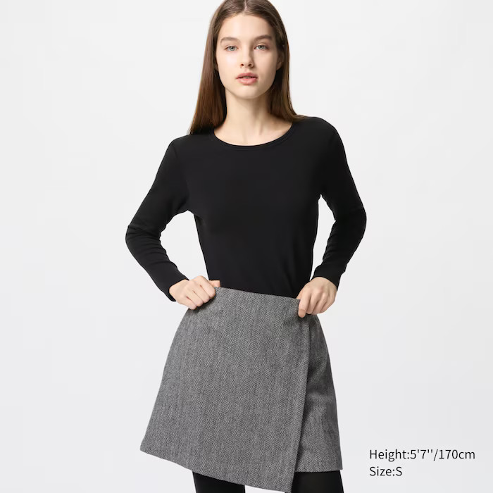 HEATTECH Ultra Warm Crew Neck Long-Sleeve T-Shirt | UNIQLO (US)