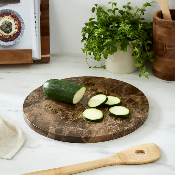 Round Marble Chopping Board | Dunelm (migrated)