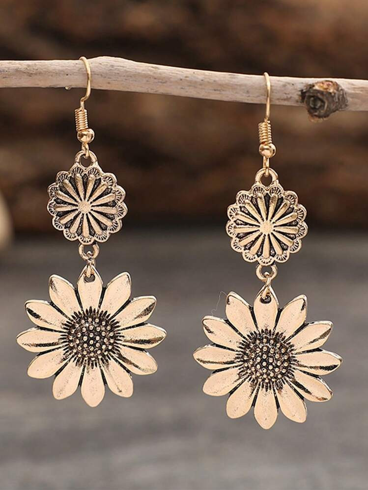 Sunflower Earrings | SHEIN
