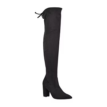 Unisa Womens Mylam Over the Knee Boots Block Heel | JCPenney