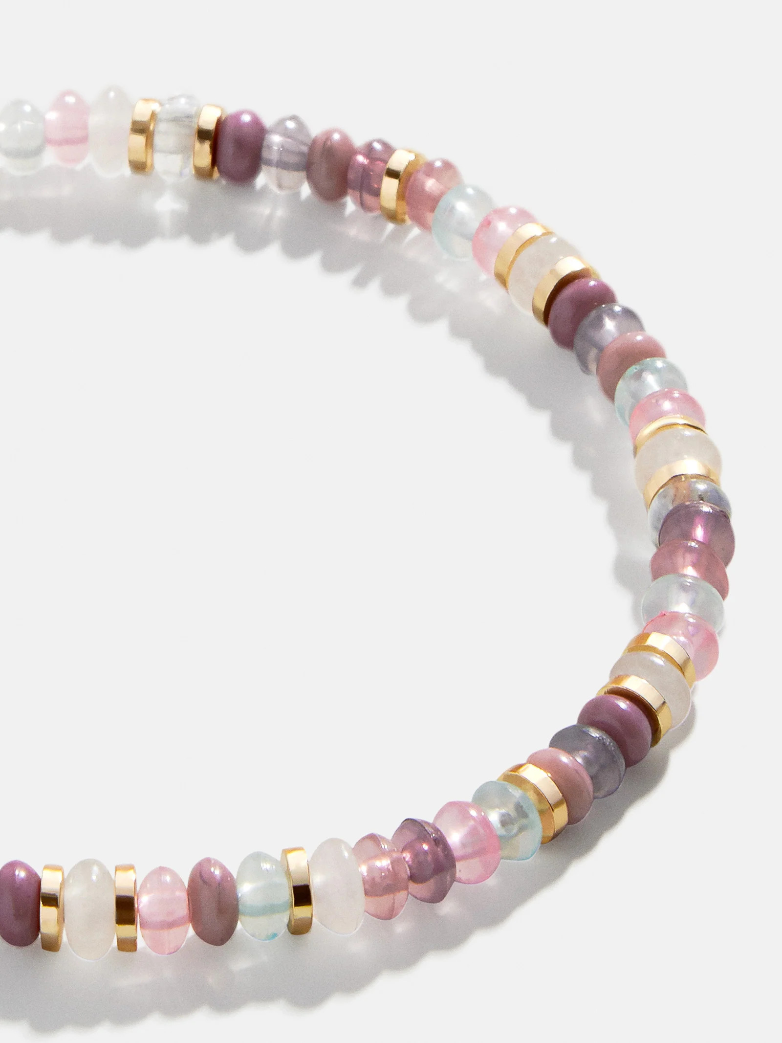 Gianna Semi-Precious Bracelet - Light Pink | BaubleBar (US)