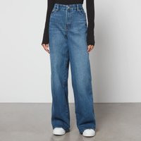 Good American Good Skate Wide-Leg Denim Jeans - W31/L29 | Coggles (Global)