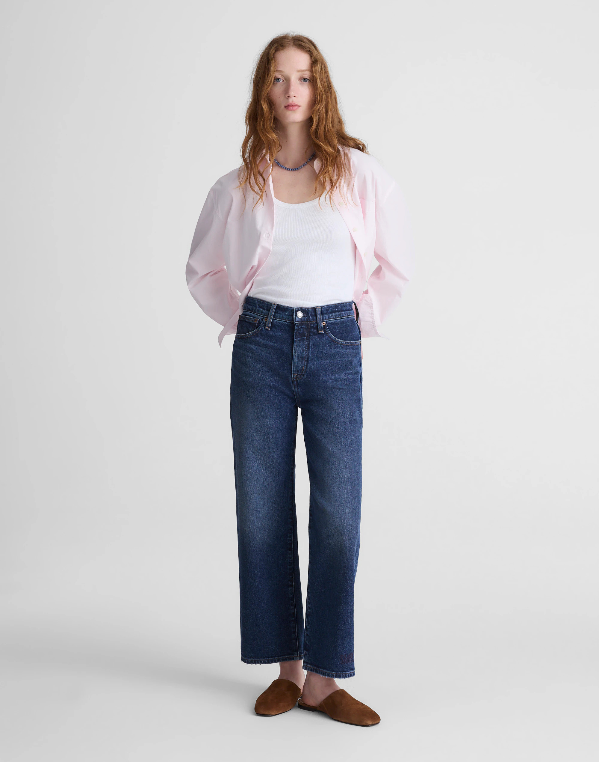 The Short Perfect Vintage Wide-Leg Crop Jean | Madewell