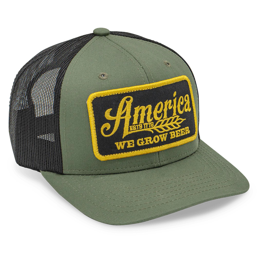 We Grow Beer Hat-Olive | Rural Cloth