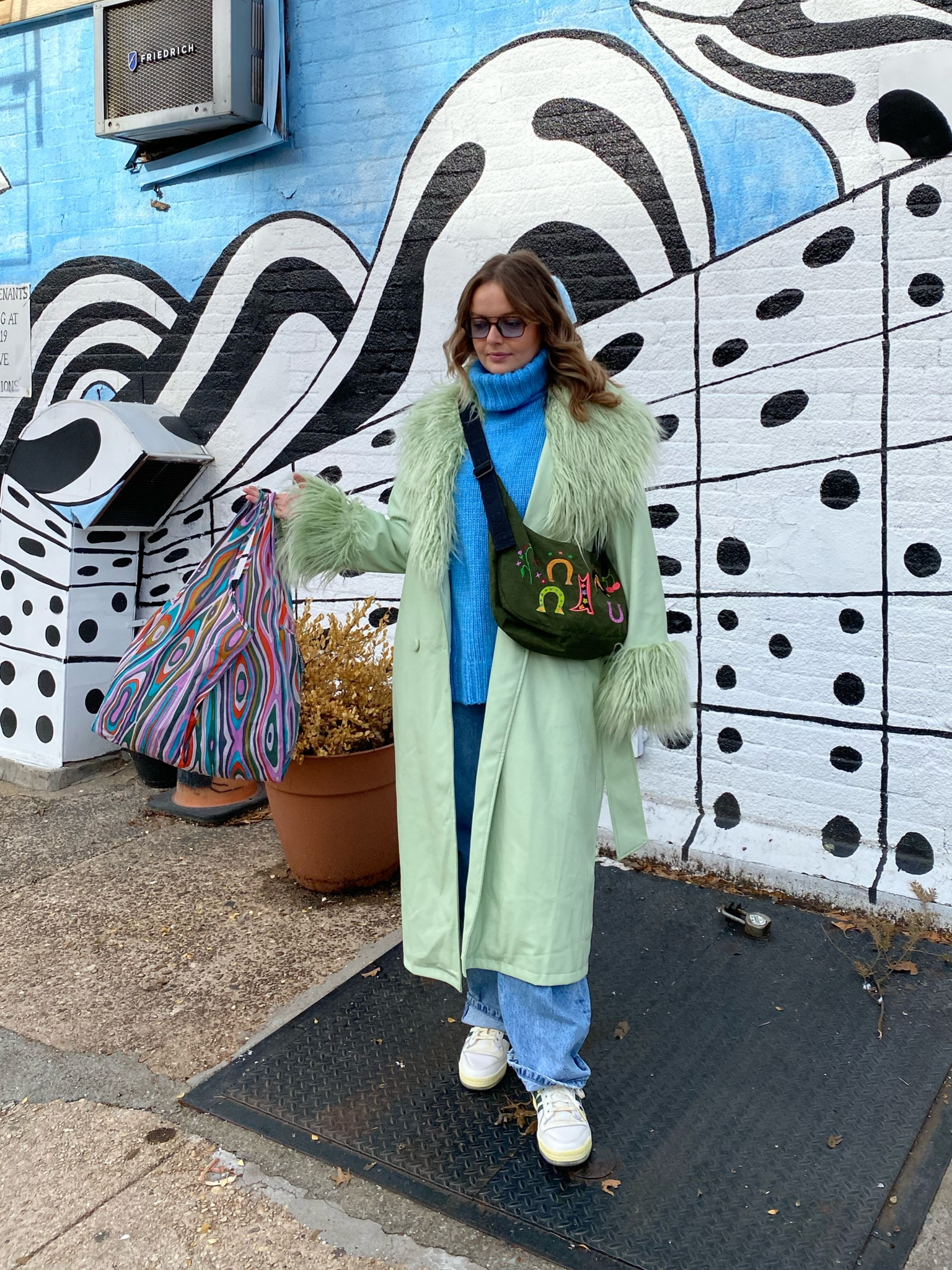 faux fur, leather, dad jeans, baggu 

#LTKSeasonal #LTKGiftGuide #LTKFind