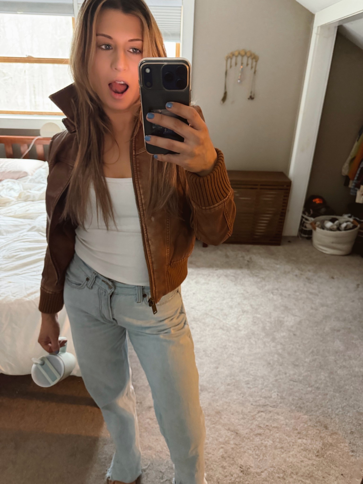 A fit and the collar pop was not intentionall

#LTKSpringSale #LTKootd #LTKdayinmylife