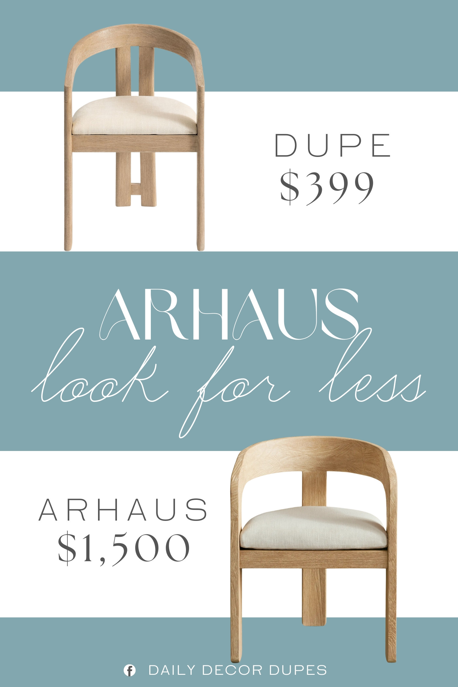 Inspired by Arhaus Outdoor Dining Chair. Modern Outdoor Armchair. Patio Arm Dining Chair. Outdoor Dining Seating. Modern Farmhouse Patio Chair. Wooden Outdoor Arm Chair. Natural Wood Patio Chair. Rustic Outdoor Dining Chair. 

Home more affordable option find copy cat similar look for less budget friendly affordable cheap cheaper beautiful pretty. Clearance sale coupon code discount code promo code luxury lookalike look a like Inspo inspiration inspired by idea ideas Love like these? I share multiple every day in my FB group.
#arhausinspired #diningchair #outdoordining #modernpatio #outdoorliving #diningarmchair #rusticmodern #furniturefinds #patioinspo 

 #LTKHome