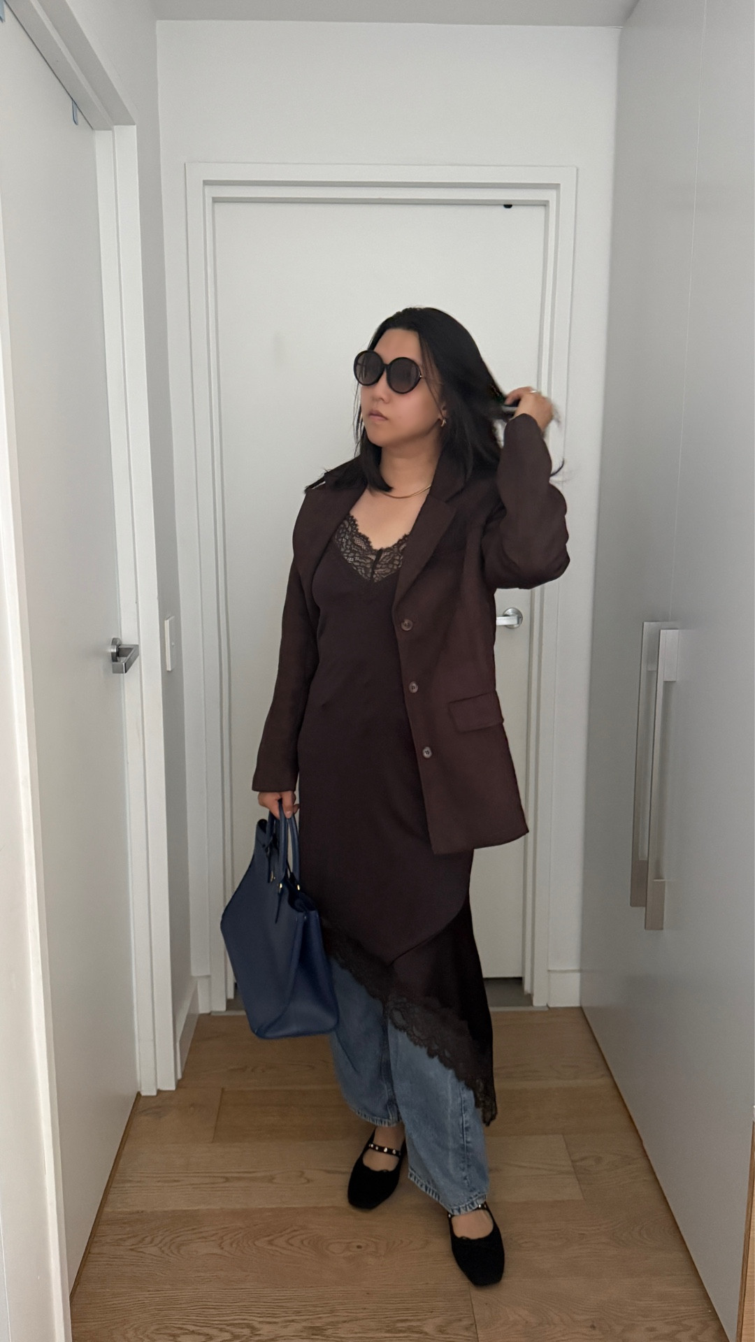 Copying a chocolate pinterest outfit that makes sense for thr fall seasons. 

#fallseasons #brownandblue #autumnoutfits  #brownoutfit

#LTKautumn #LTKaustralia #LTKstyletip