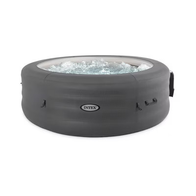 Intex SimpleSpa Bubble Massage 6 Person Inflatable Hot Tub with Energy Cover | Target