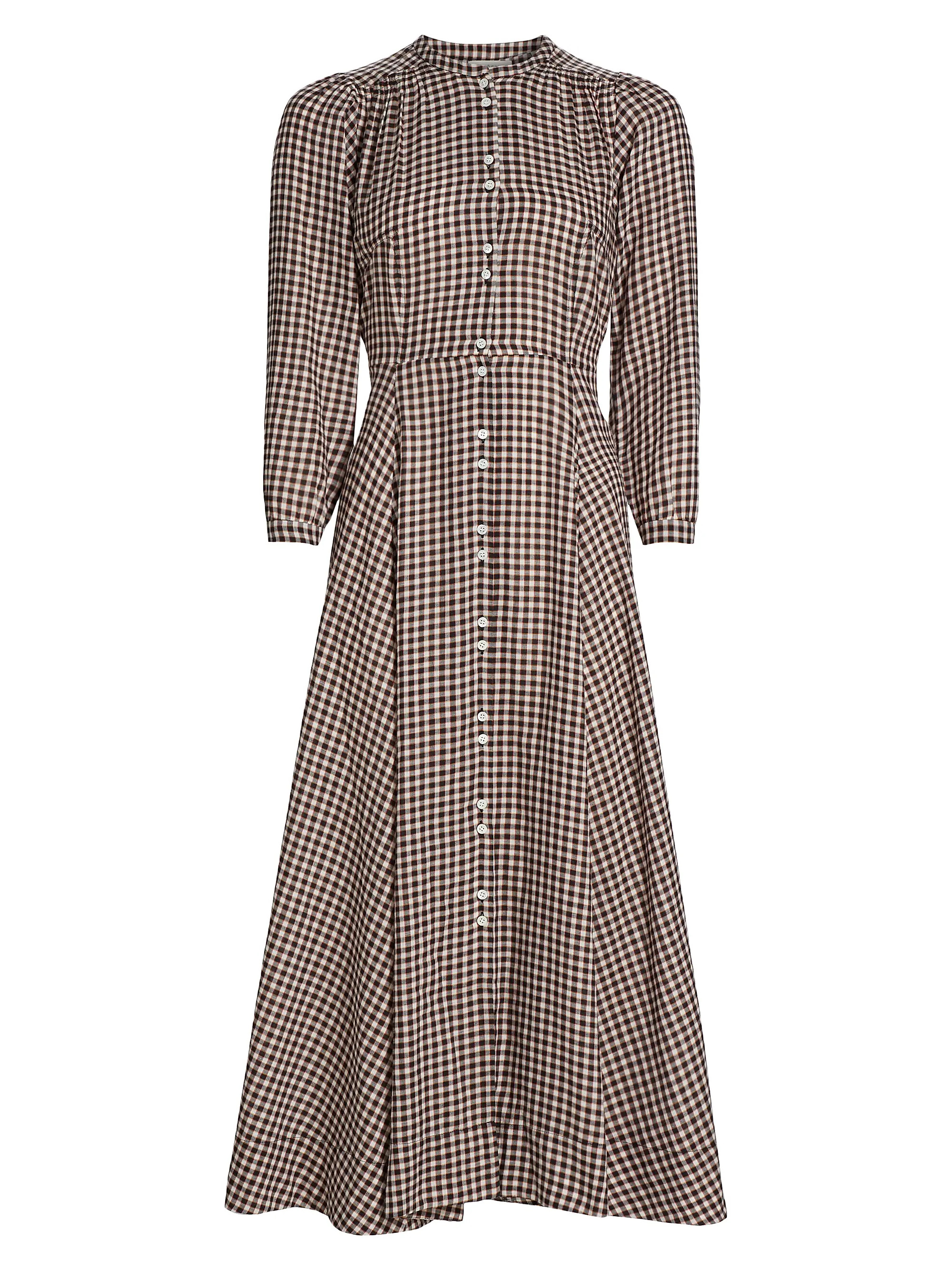 Marielle Gingham Maxi Dress | Saks Fifth Avenue
