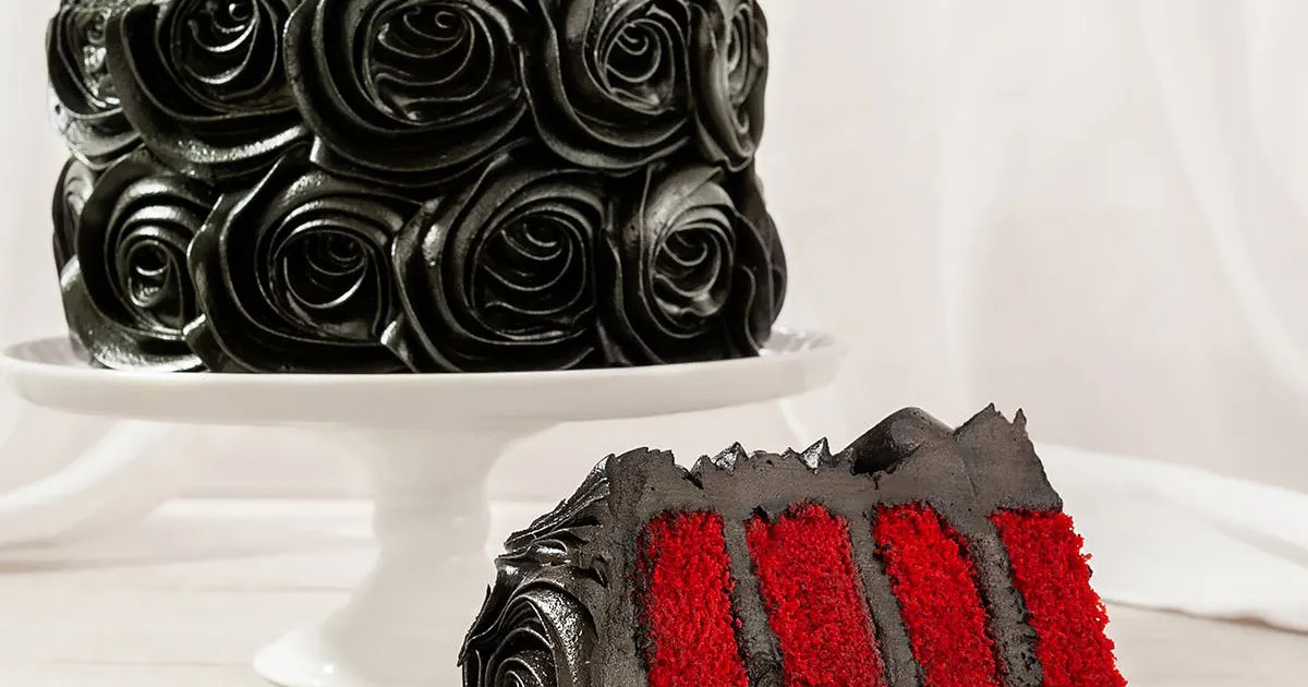 Black Rose Red Velvet Cake by We Take the Cake | Goldbelly | Goldbelly