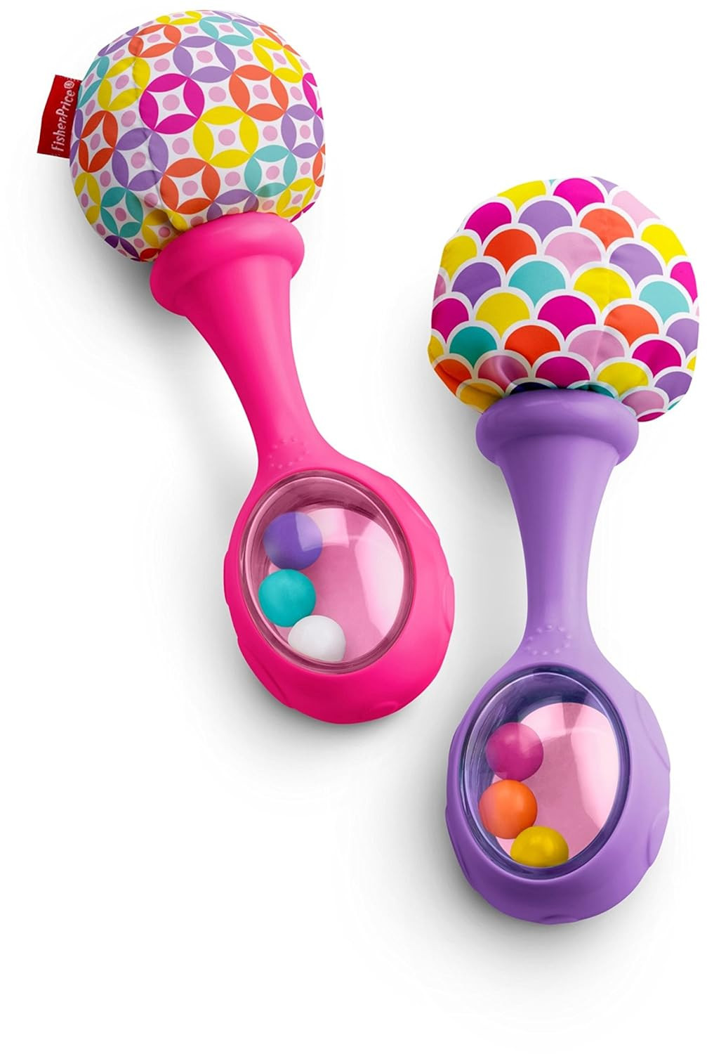 Fisher-Price Rattle 'n Rock Maracas, Pink/Purple [Amazon Exclusive] | Amazon (US)