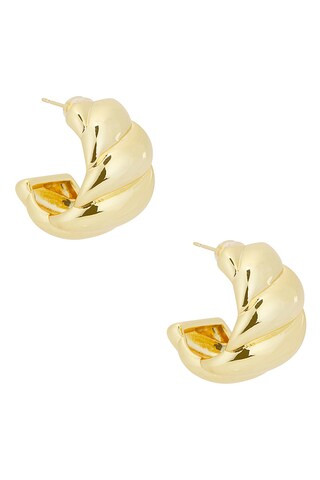 Jordan Road Oakley Earrings in 14k Gold Plated from Revolve.com | Revolve Clothing (Global)