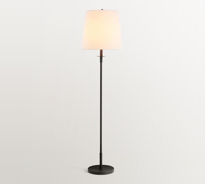 Remington Iron Floor Lamp (60") | Pottery Barn (US)