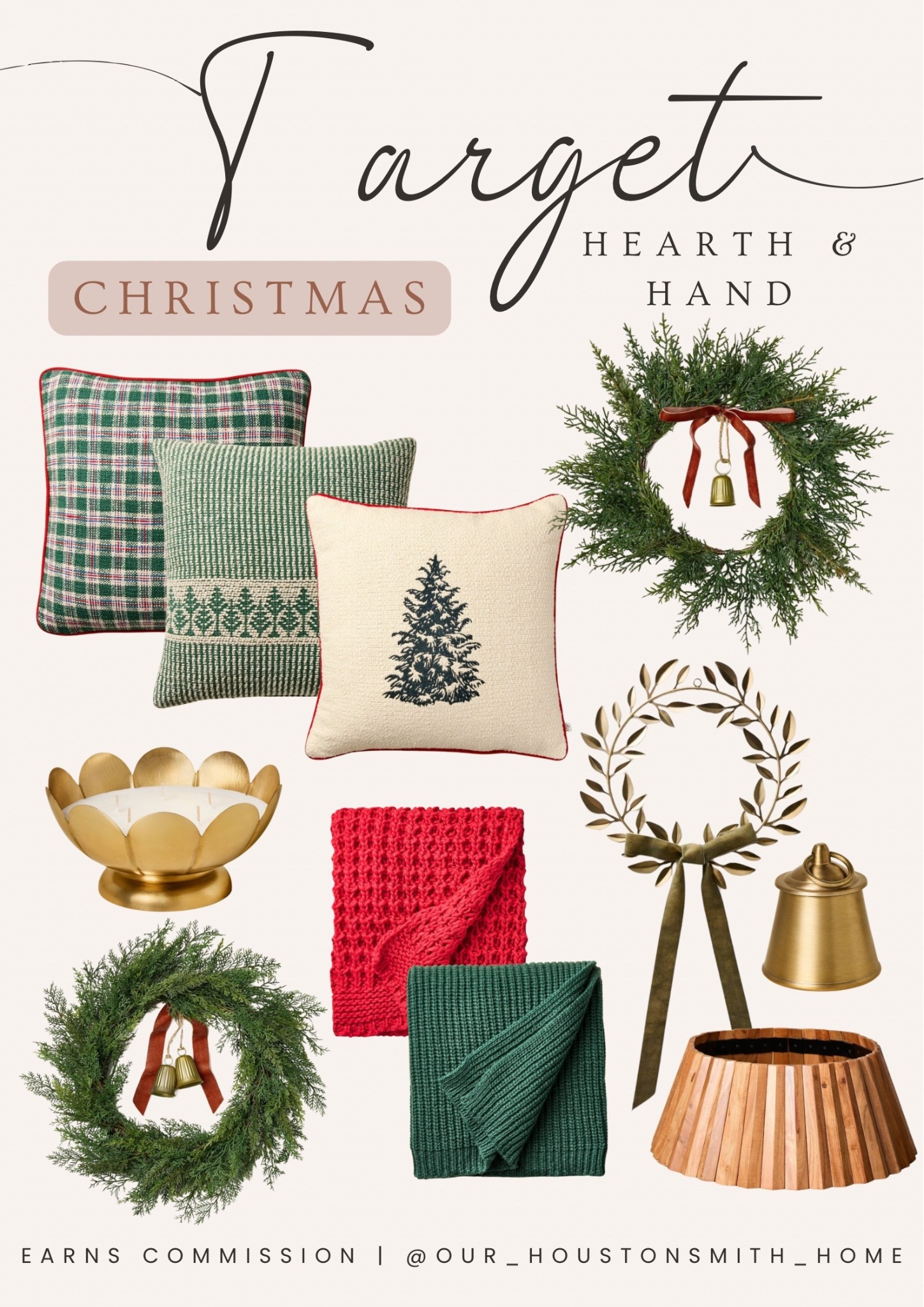 Hearth & Hand Christmas release 2025! I always look forward to the classic Christmas vibes of this one! Give me all of the red, green and gold! Coming 10/5 @ 2 am CDT! 

#LTKHome #LTKSeasonal #LTKFindsUnder50
