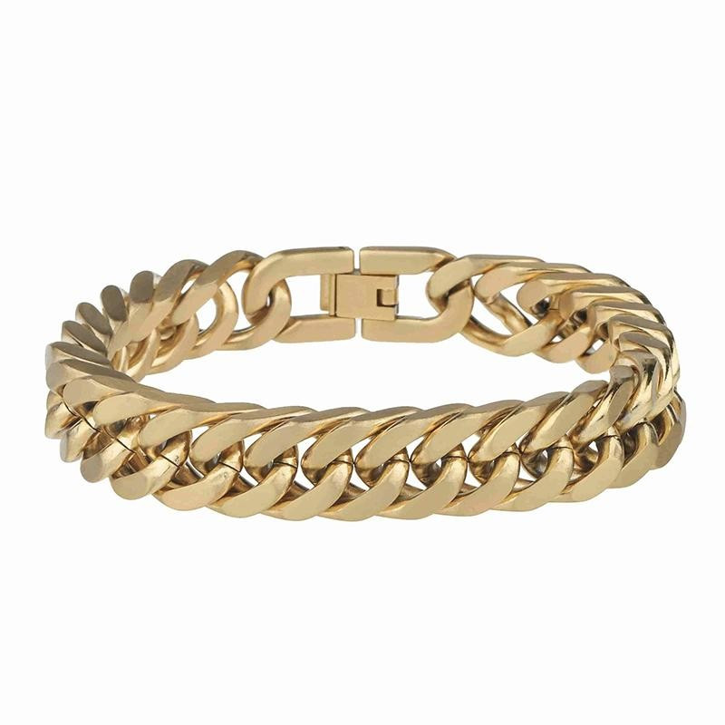 Matte Gold Heirloom Chain Bracelet | Victoria Emerson