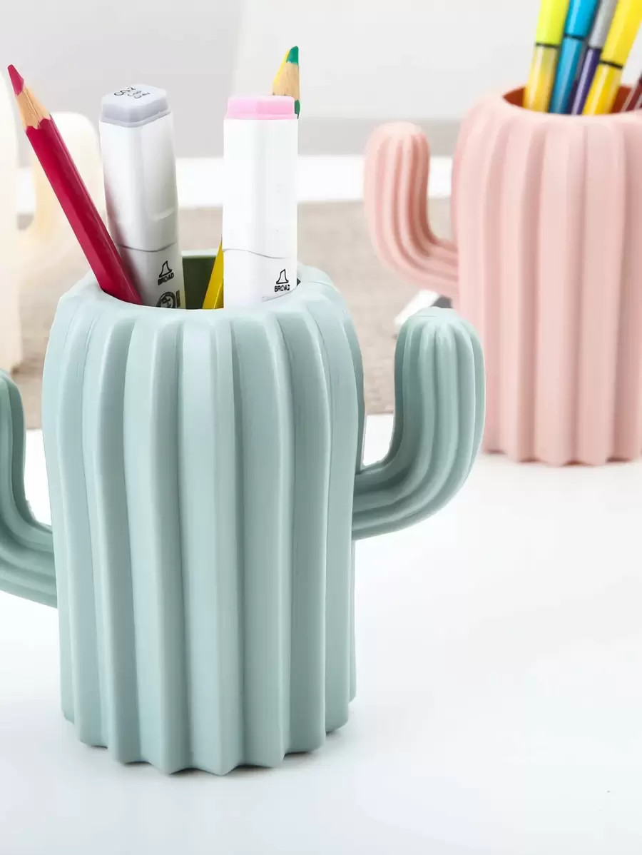 1pc Cute Cactus Shaped Pen Holder
   
      SKU: ssstorage03191113162
          (1000+ Reviews)  ... | SHEIN
