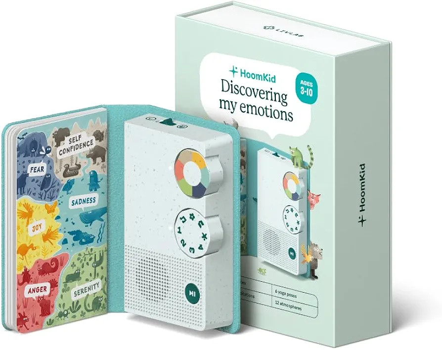 HoomKid Storyteller Children's Emotional Management Audio Player | 96 Stories, meditations, Music... | Amazon (US)