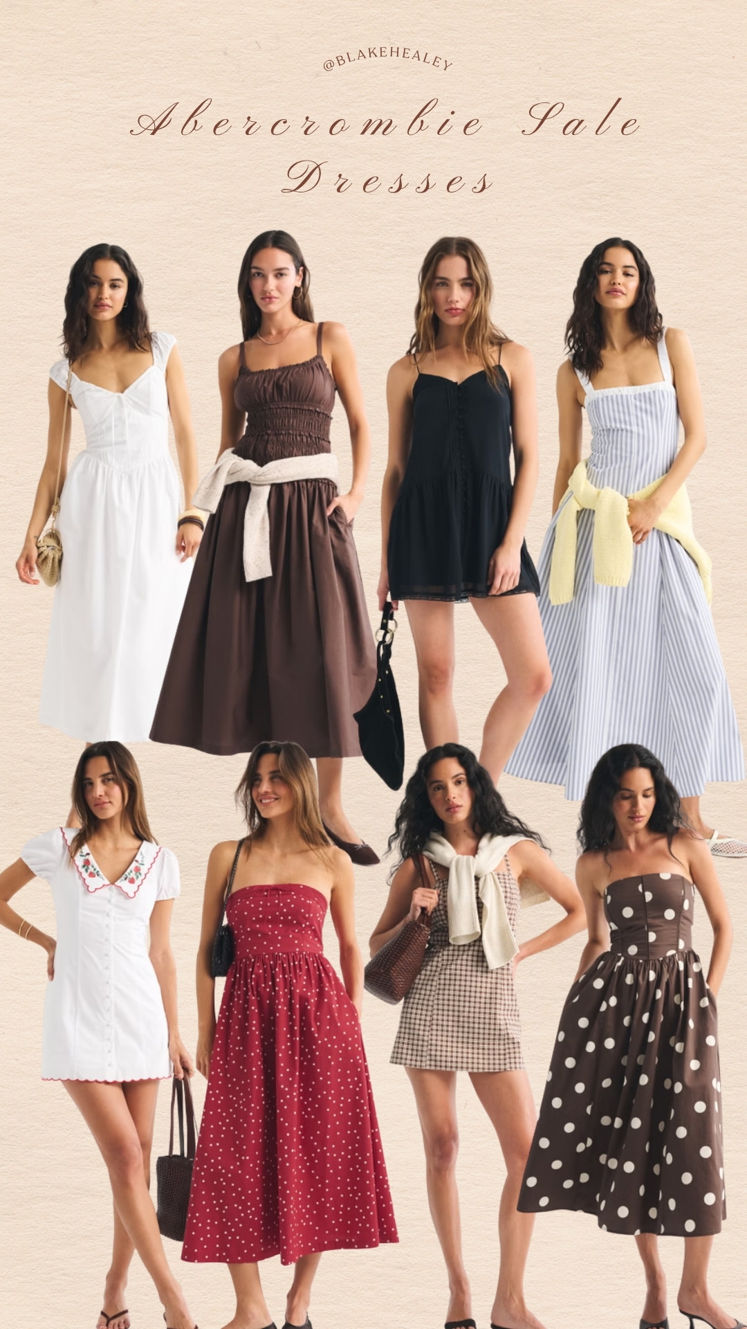 So many good dresses on sale rn during the Abercrombie summer sale!  

 #LTKgrwm #LTKootd #LTKSaleAlert