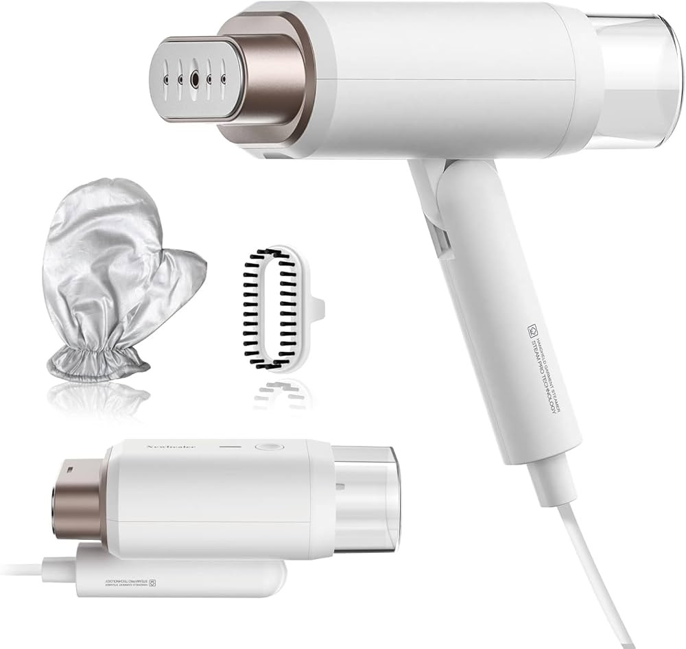 Newbealer Steamer for Clothes, 1200W Travel Steamer with Horizontal & Vertical Steaming, 2 Steam ... | Amazon (US)