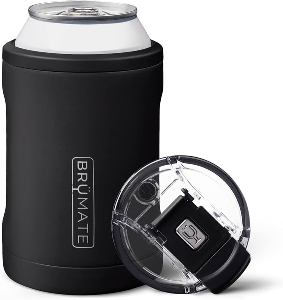 BrüMate Hopsulator Duo 2-in-1 Can Cooler Insulated for 12oz Cans + 100% Leak Proof Tumbler with ... | Amazon (US)