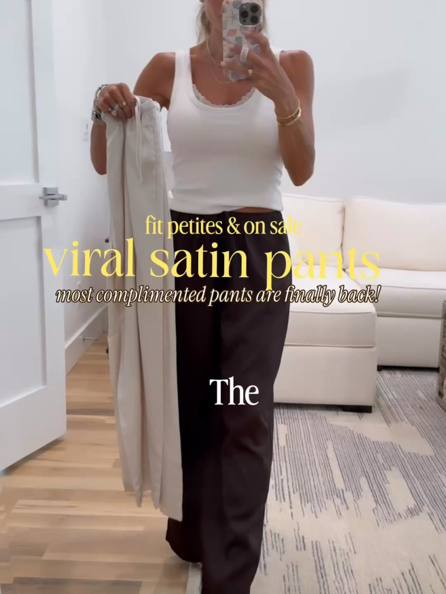 My favorite satin pants for petites size xxs or xxs short fall
Outfit petites

#LTKPetite #LTKSaleAlert #LTKootd