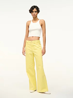 Wrangler + STAUD The Loose Jean in Yellow | Wrangler
