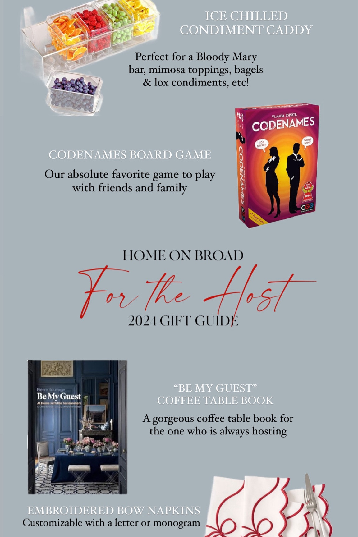 For The Host 2024 Gift Guide 




#LTKSeasonal #LTKGiftGuide #LTKHoliday