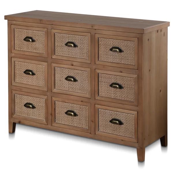 Bechtel 9 Drawer Apothecary Accent chest | Wayfair North America