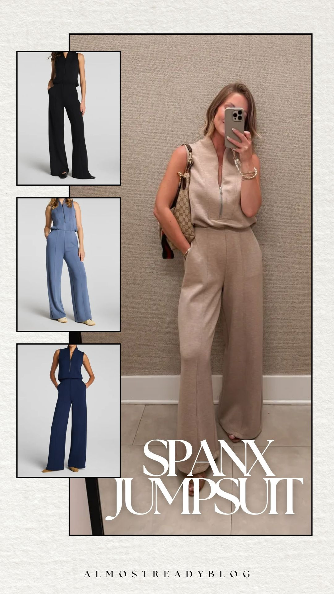 Jumpsuit from Spanx, comes in these 4 colors! Use code ALMOSTREADYSPANX for a discount!! 

summer fashion, casual outfit, activewear, athleisure, finds under 100, amanda west

#LTKootd #LTKSeasonal #LTKActive