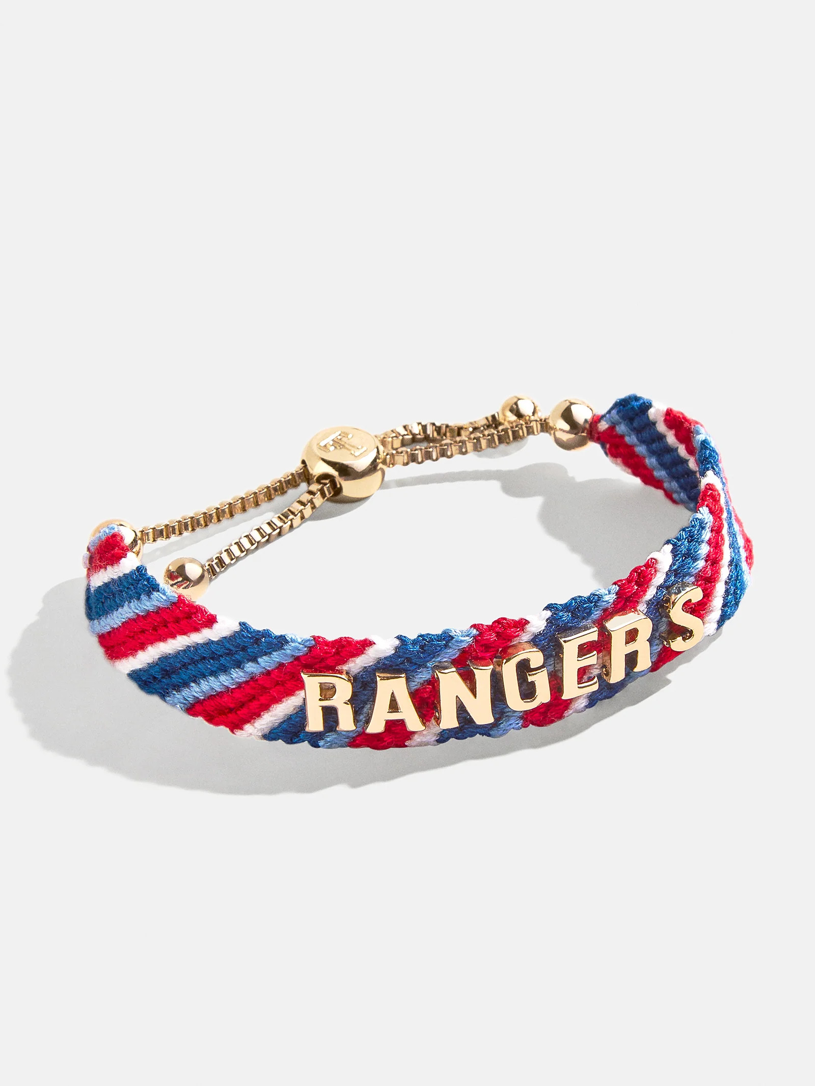 MLB Woven Friendship Bracelet - Texas Rangers | BaubleBar (US)