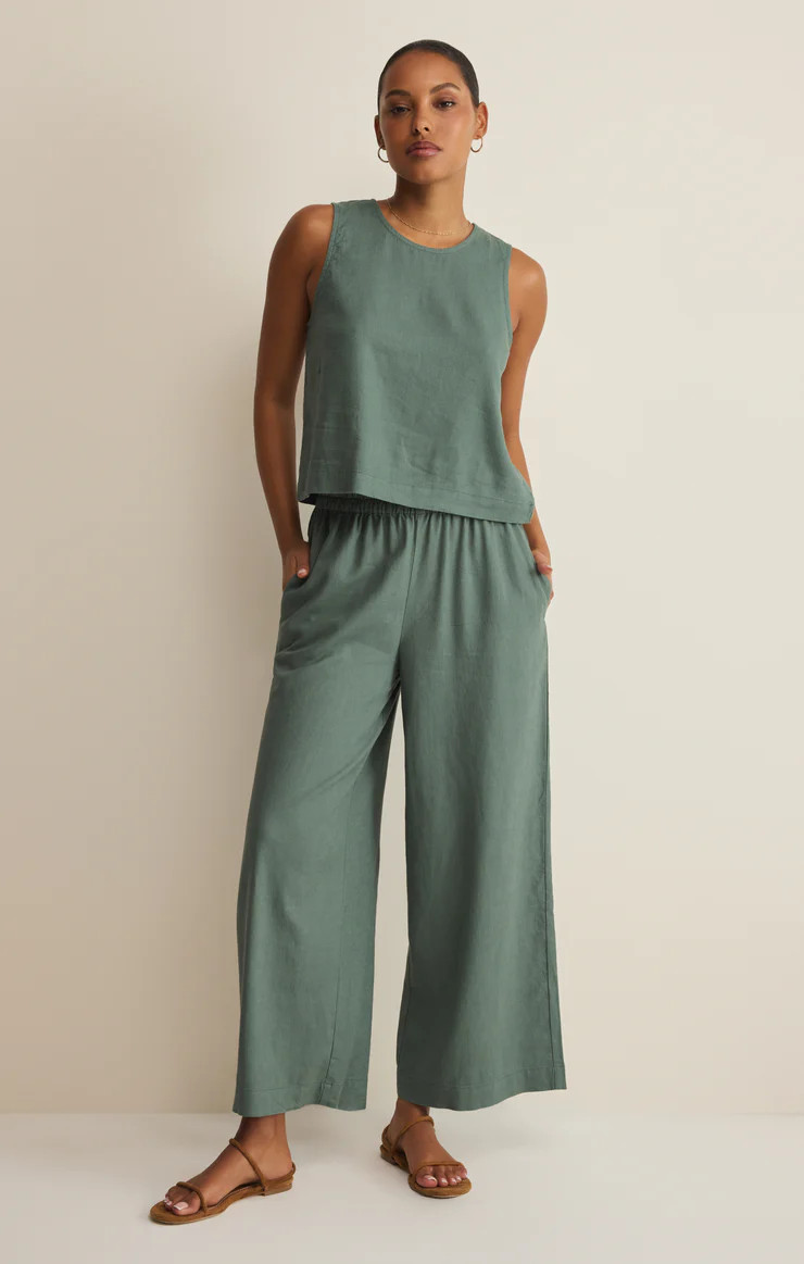 Sloane Linen Cropped Tank | Z Supply