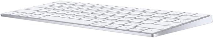 Apple Magic Keyboard (Wireless, Rechargable) (US English) - Silver (Renewed) | Amazon (US)