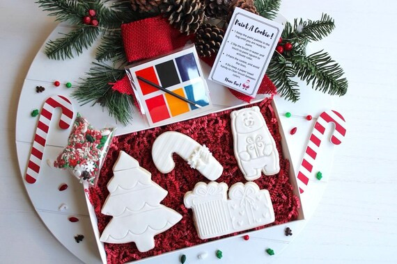 Christmas PYO 5 Pack, Personalized Cookie, Personalized Xmas PYO Set , Personalized Xmas Cookies,... | Etsy (US)