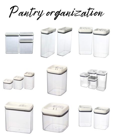 Pantry organization.  Many of it is on sale. 

#LTKfamily #LTKsalealert #LTKhome