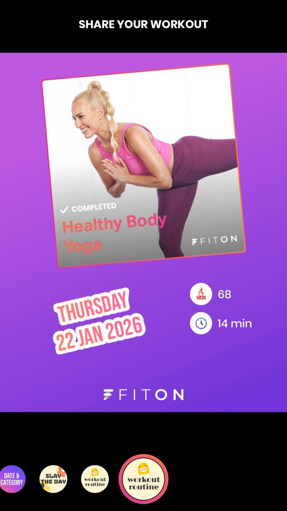 Thursday is yoga day and I always use this app for different class varieties.  The FitOn app is awesome! 


#LTKselfcare #yoga #fiton #exercise #LTKActive 

#LTKmorningroutine #LTKdayinmylife #LTKfitnessgoals