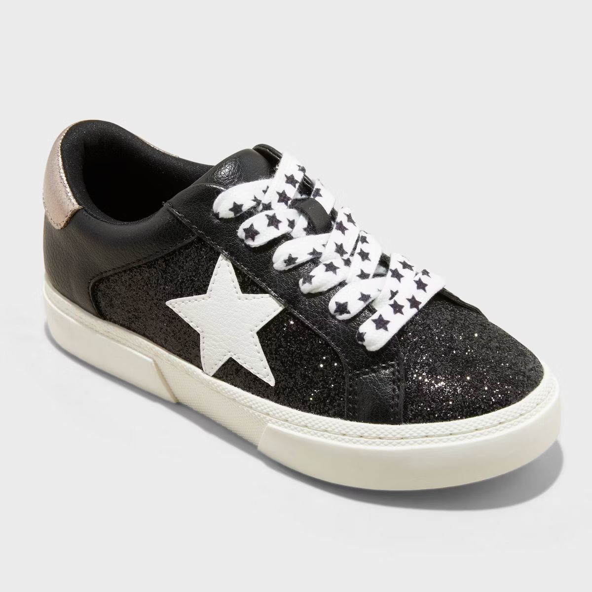 Kids' Kaitlyn Court Sneakers - art class™ Black 2 | Target