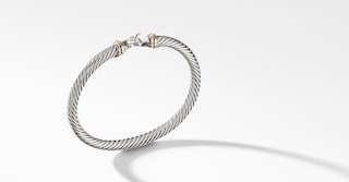 Cable Classic Collection® Buckle Bracelet with 18K Yellow Gold | David Yurman