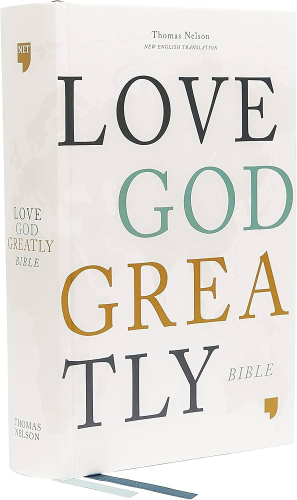 Love God Greatly Bible: A SOAP Method Study Bible for Women (NET, Hardcover, Comfort Print) | Amazon (US)