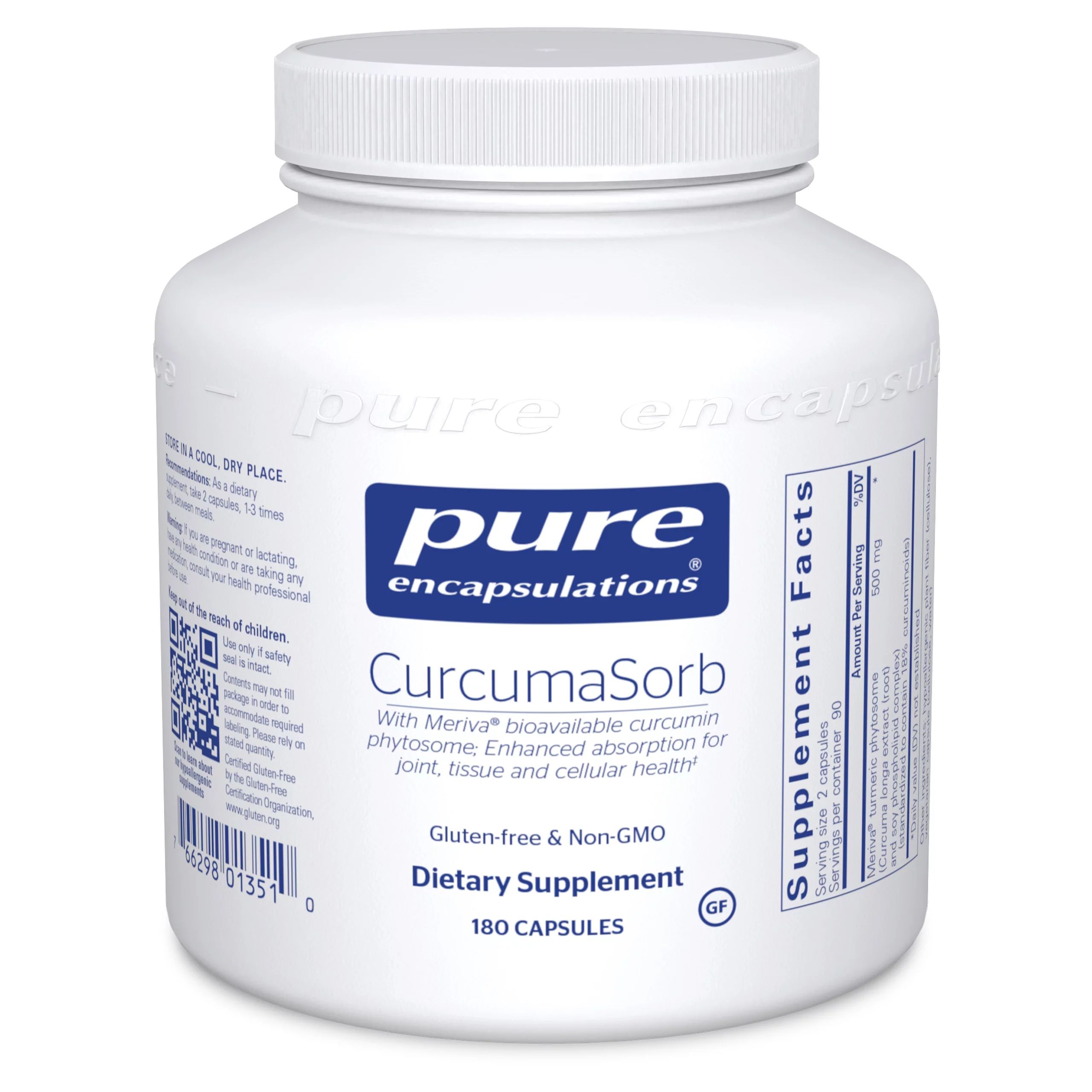 Pure Encapsulations CurcumaSorb | Curcumin Supplement to Support Digestive, Liver, Brain, Muscles... | Walmart (US)