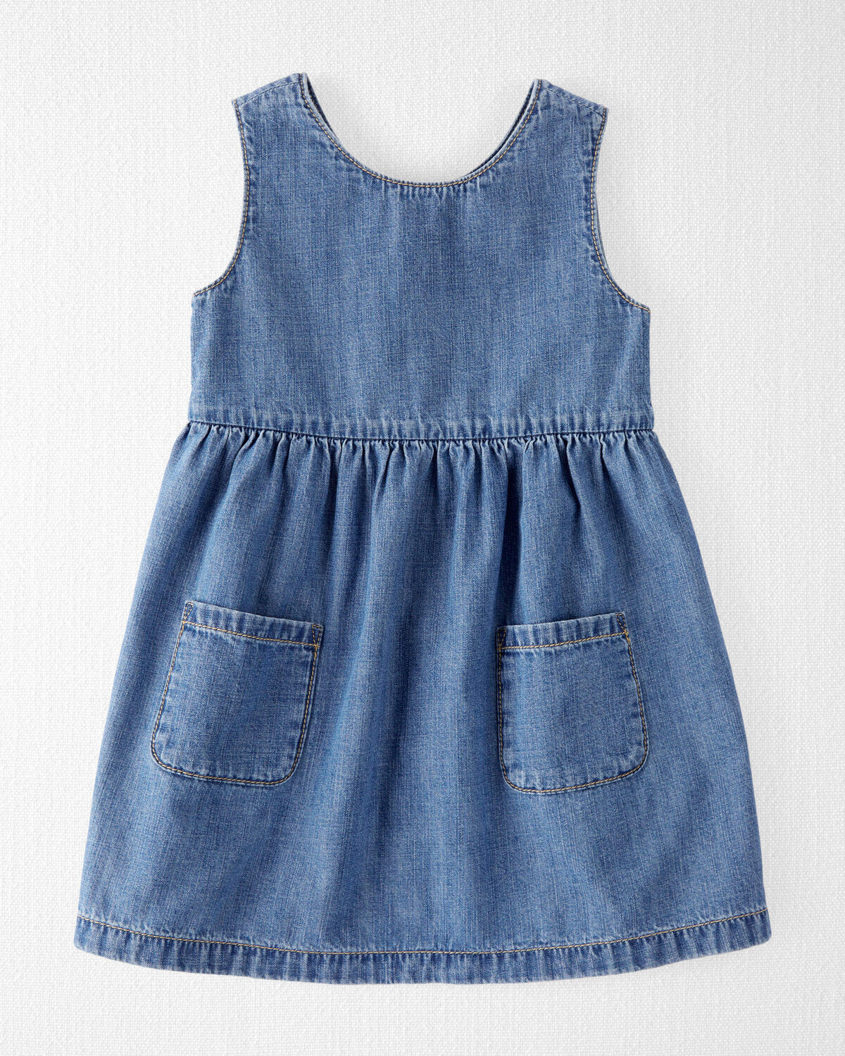 Toddler Organic Cotton Chambray Dress | Carter's Inc