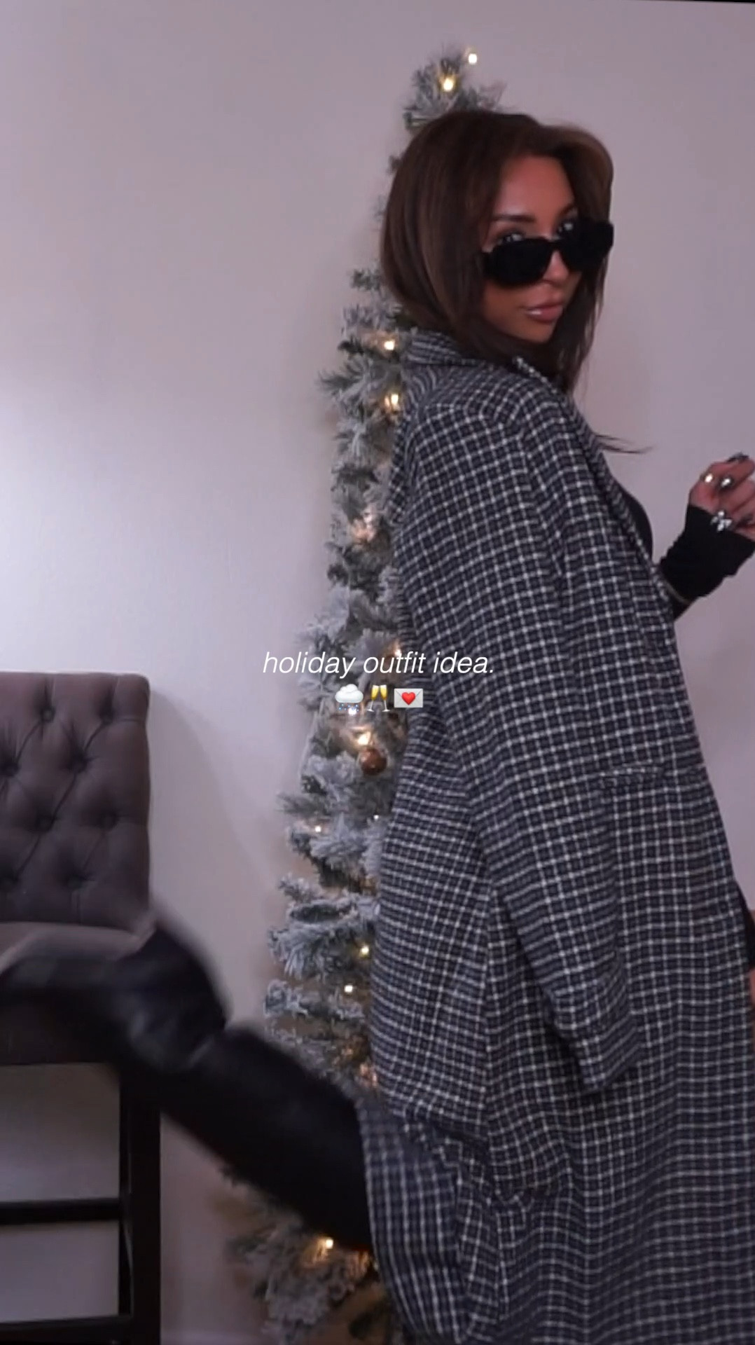 holiday outfit idea 🌨️🥂💌 