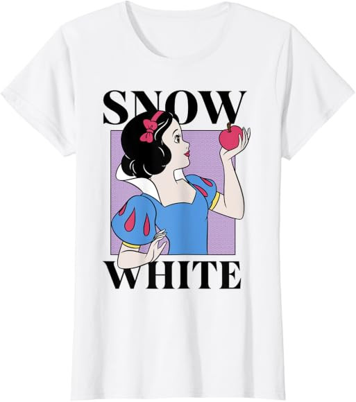 Disney Snow White And The Seven Dwarfs Front & Back Box Up T-Shirt | Amazon (US)