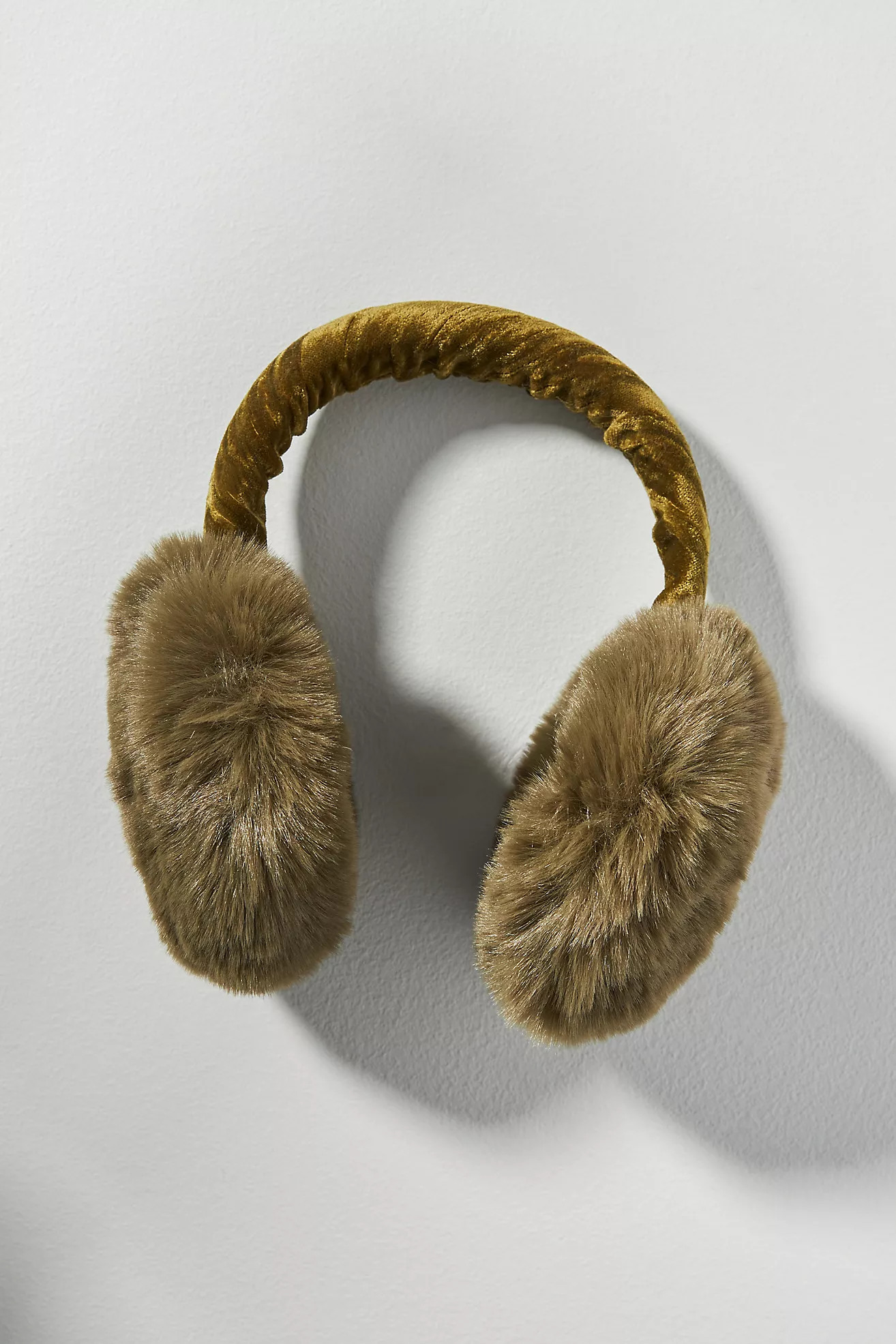 Velvet Fuzzy Earmuffs | Anthropologie (UK)