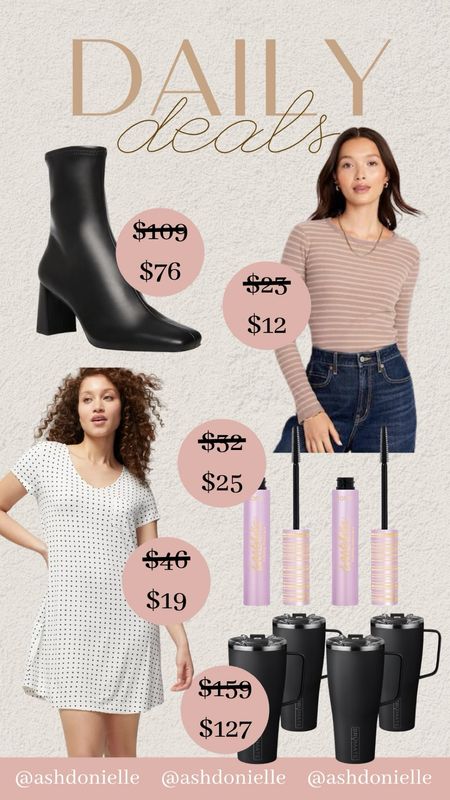 Shop my favorite daily deals!🤍

Fashion inspo. Fall boots. Fall ootd. Beauty favorites. Tumbler. 

#LTKshoecrush #LTKstyletip #LTKSeasonal