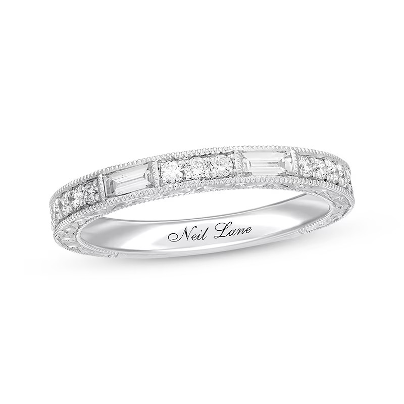 Neil Lane Diamond Wedding Band 3/8 ct tw 14K White Gold|Kay | Kay Jewelers