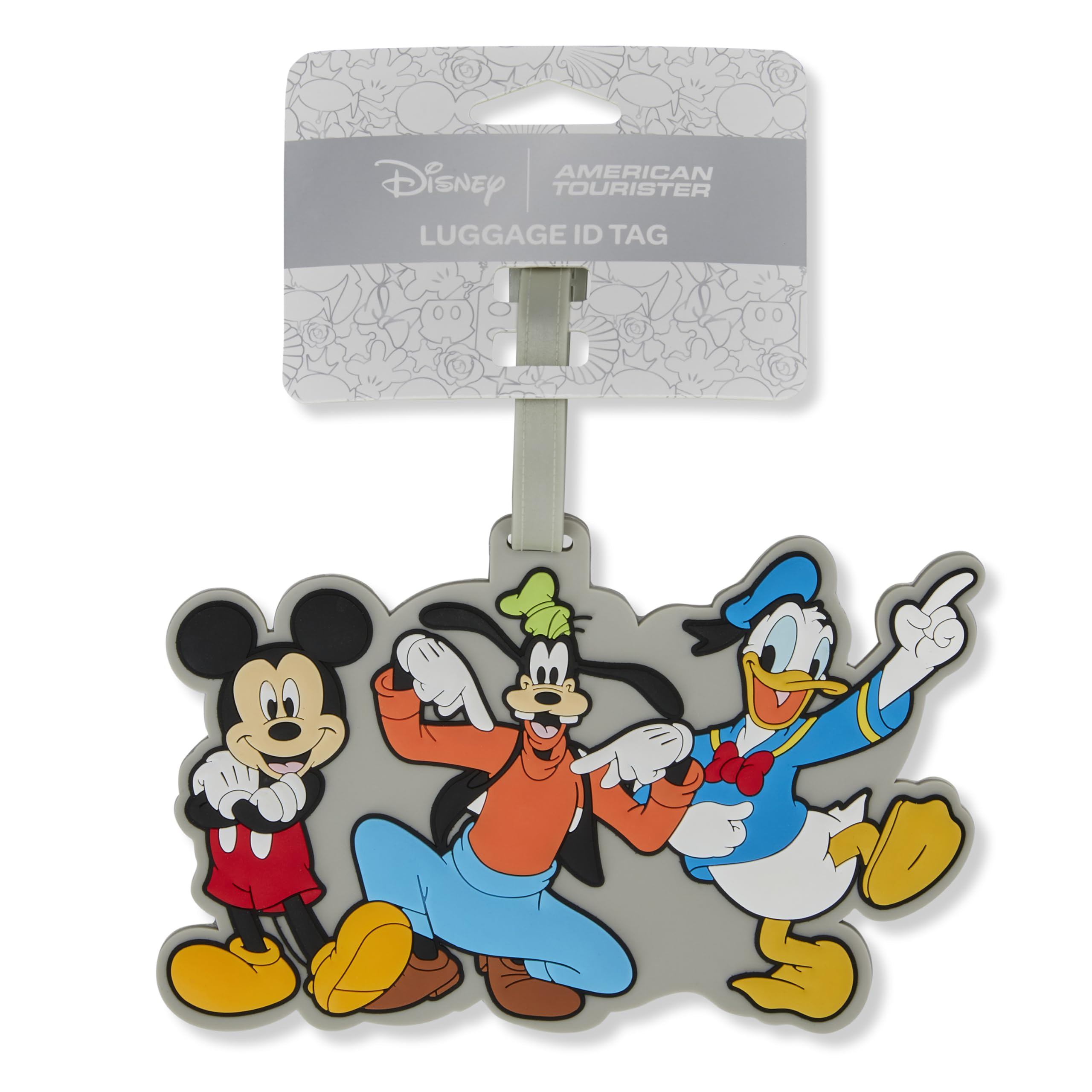 American Tourister Disney Mickey & Friends Luggage Tag, One Size | Amazon (US)