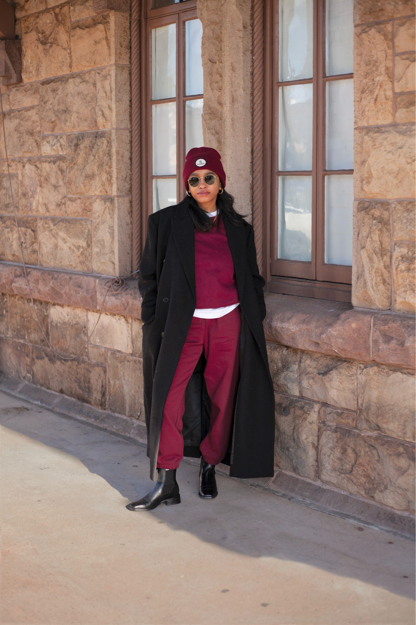 -size small in sweatshirt
-size medium in sweatpants

#LTKStyleTip #LTKFindsUnder50 #LTKSeasonal